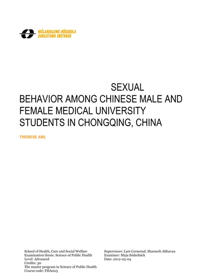 Sex for girls and boys in Chongqing
